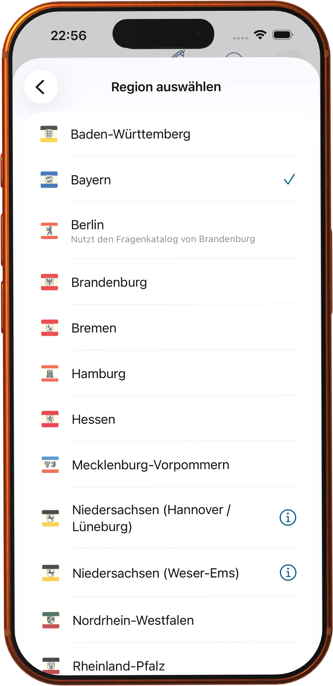 One app for all 16 federal states